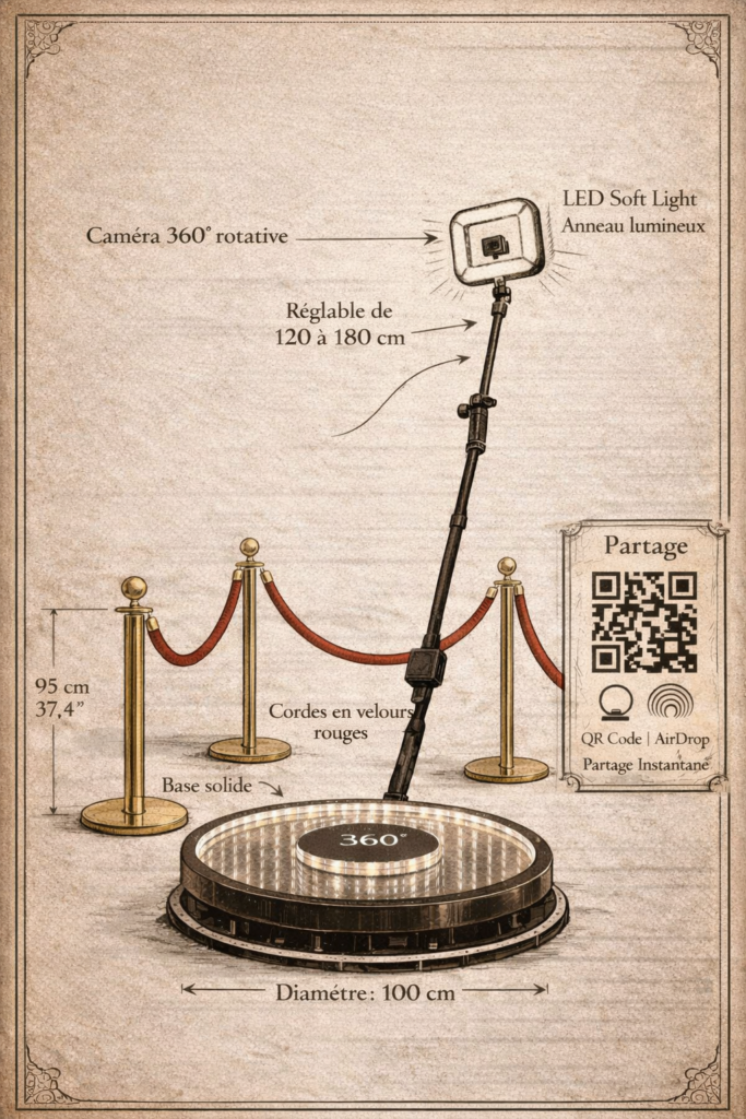 Borne Photobooth 360Booth